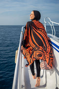 Sunny Coral Kimono