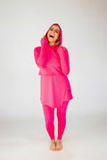 The Swim Hood-Hot Pink