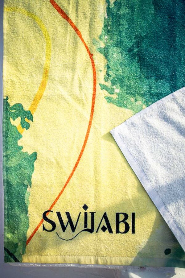 Sunburst Waves Towel