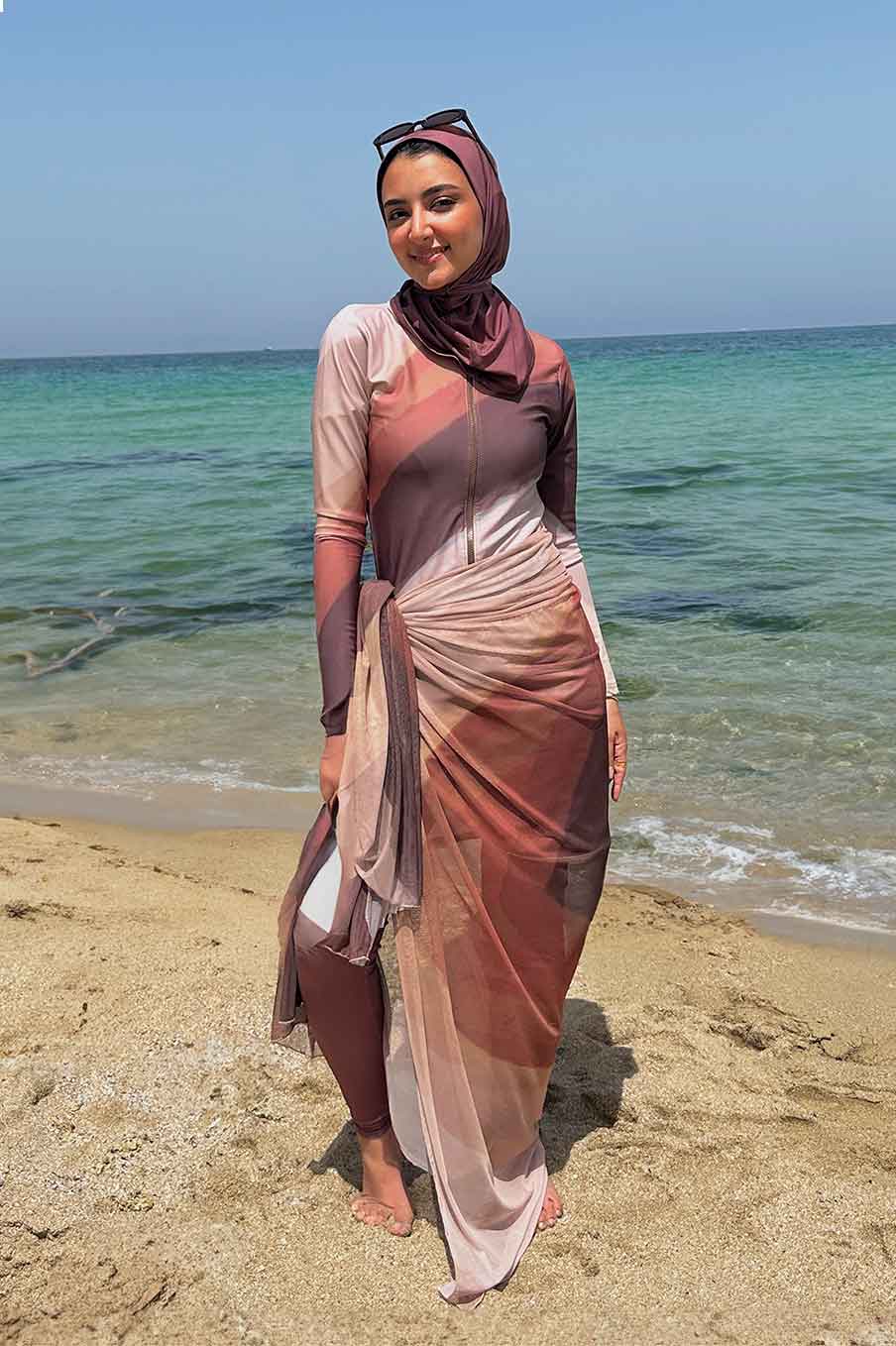 Sandy Waves Waist Wrap