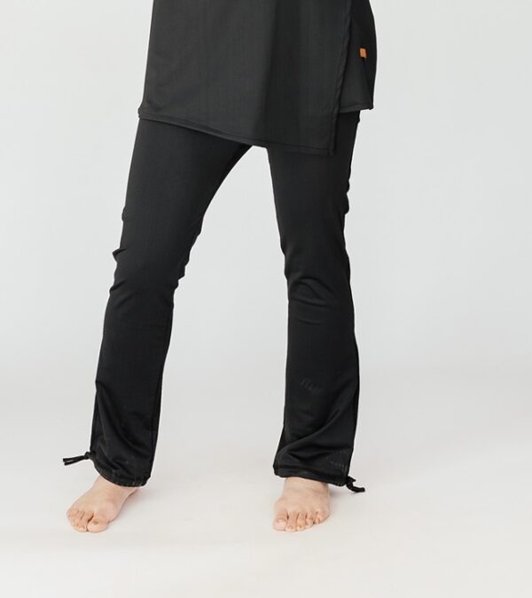 Black Straight Pants
