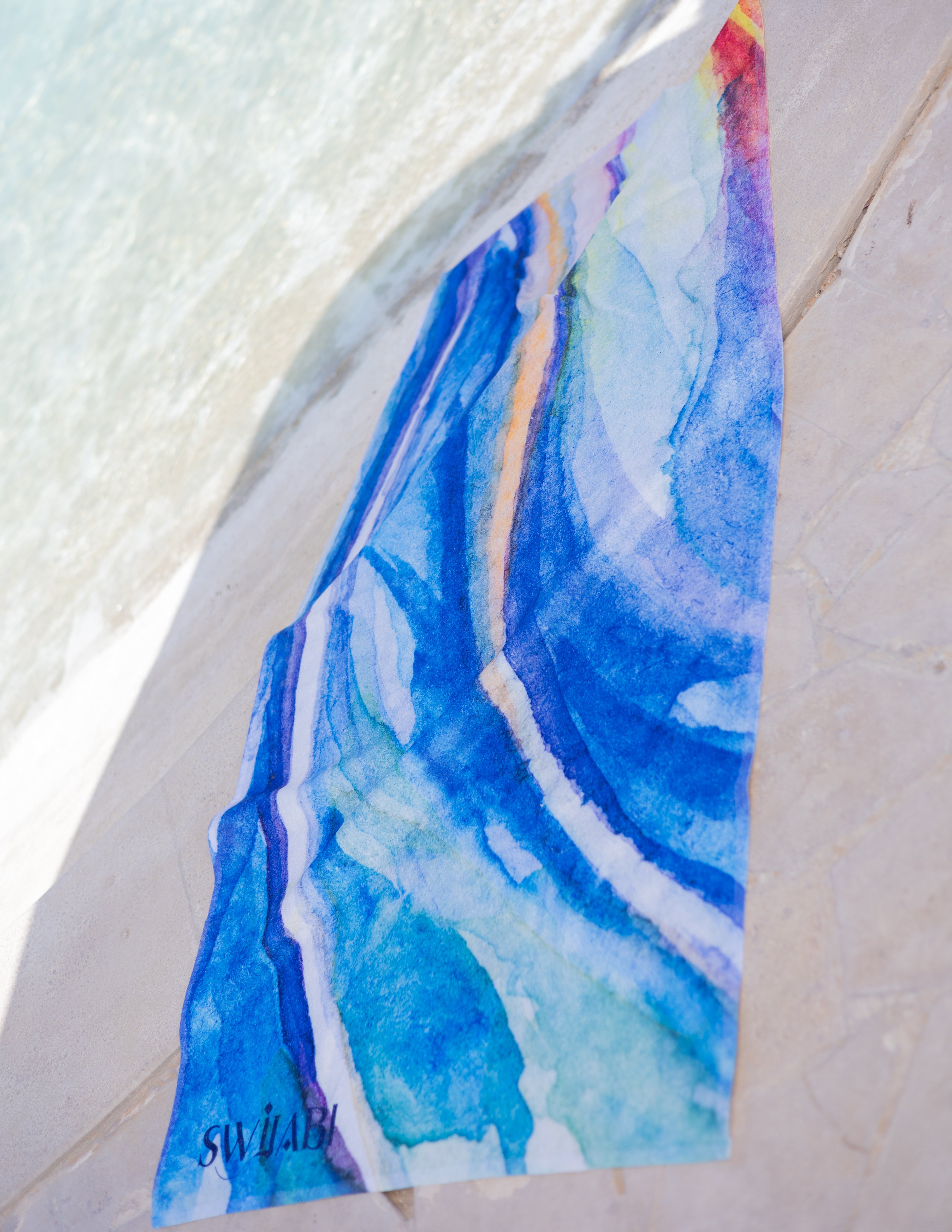 Zaha Beach Towel