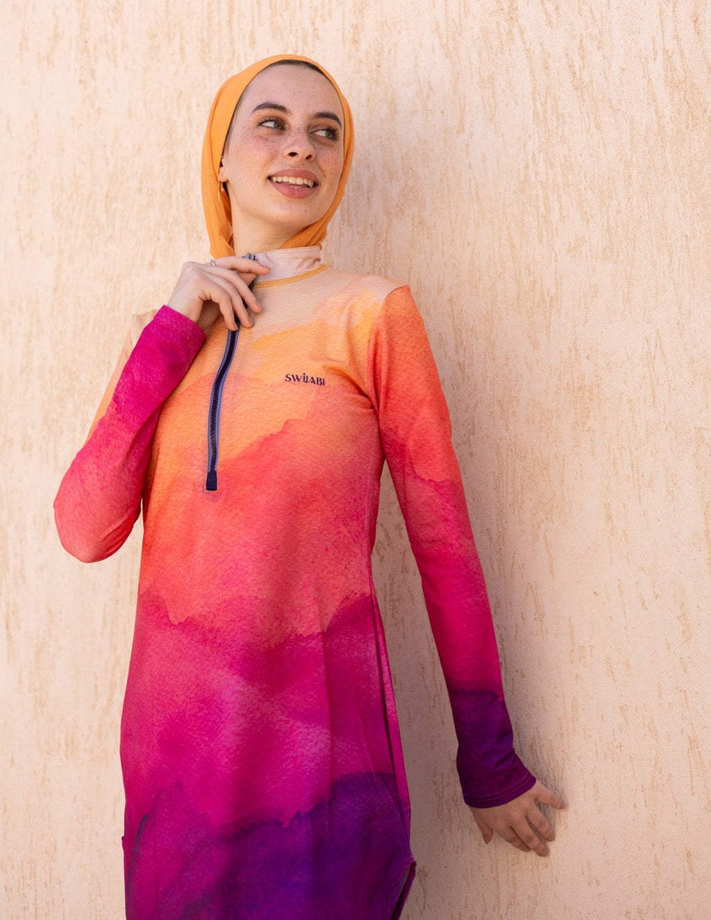Sunset Mauve Top