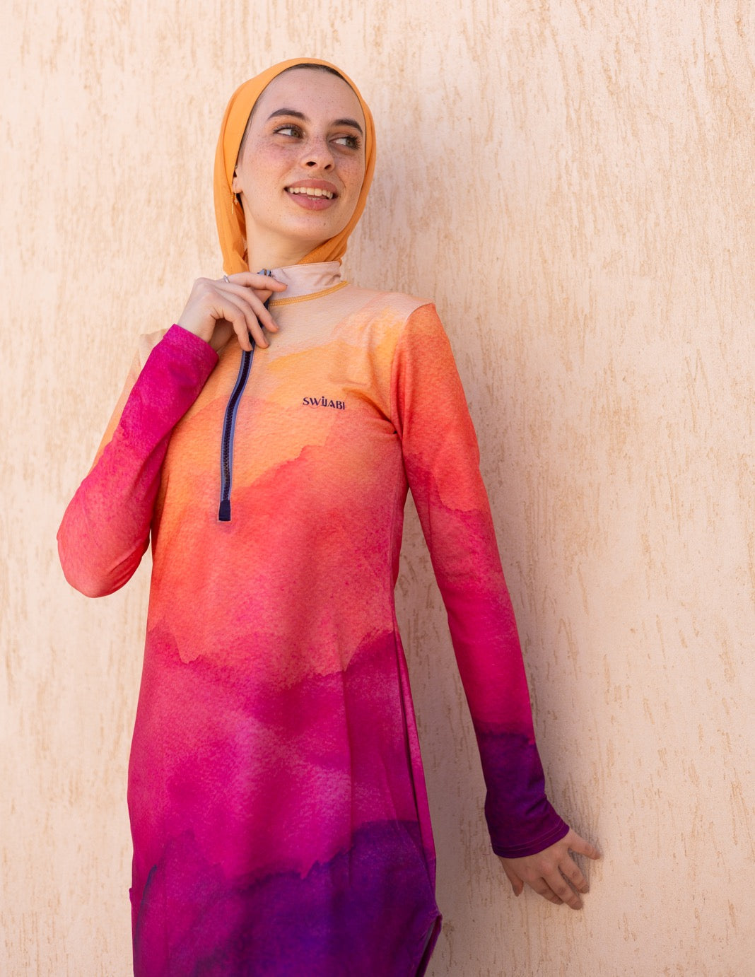 Sunset Mauve Top