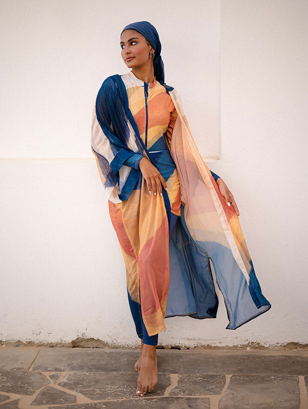 Sea Flame Kimono